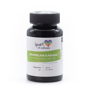 Bromelain and Papain Digestive Enzyme